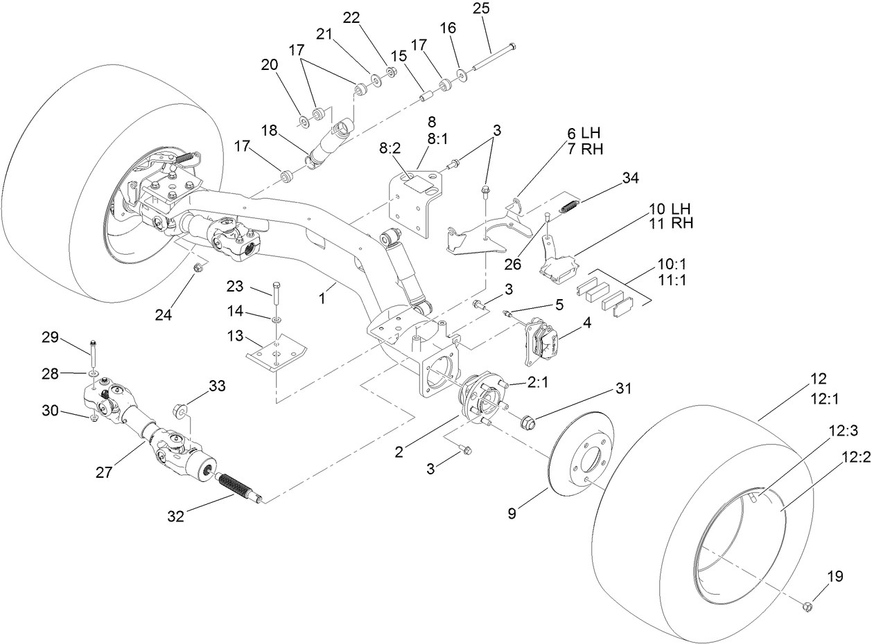 Rear Axle Assembly