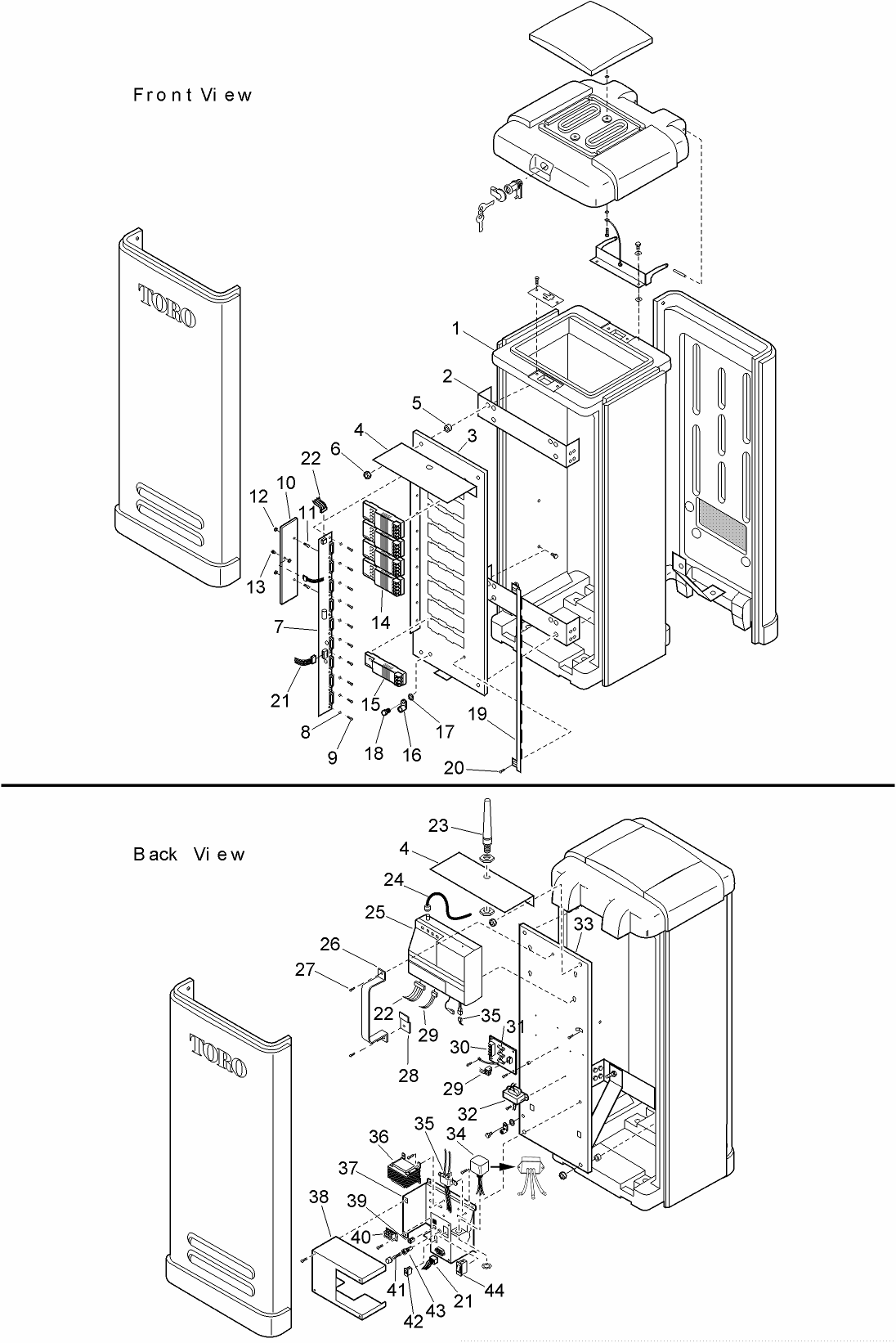 Network DR2 Satellite - Plastic Cabinet