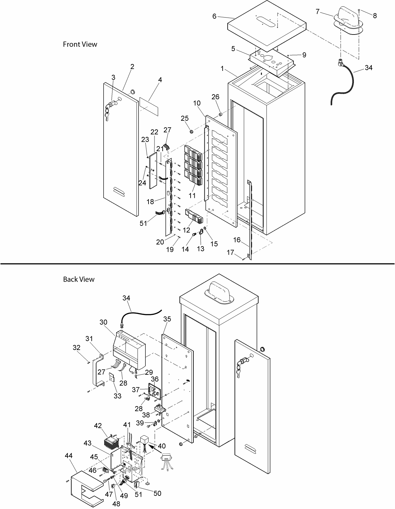 Network DR2 Satellite - Metal Cabinet (Late Model)