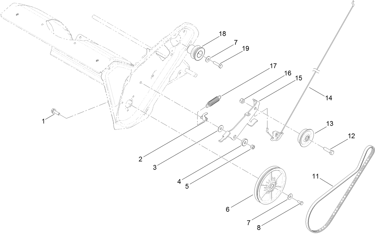 Clutch Cable Assembly