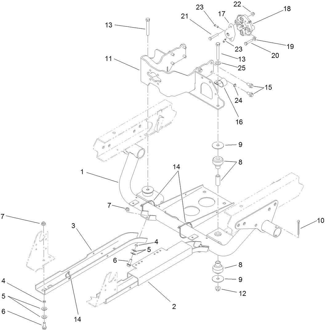 Engine Sub Frame Assembly