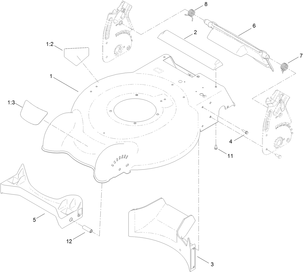 Housing and Rear Door Assembly