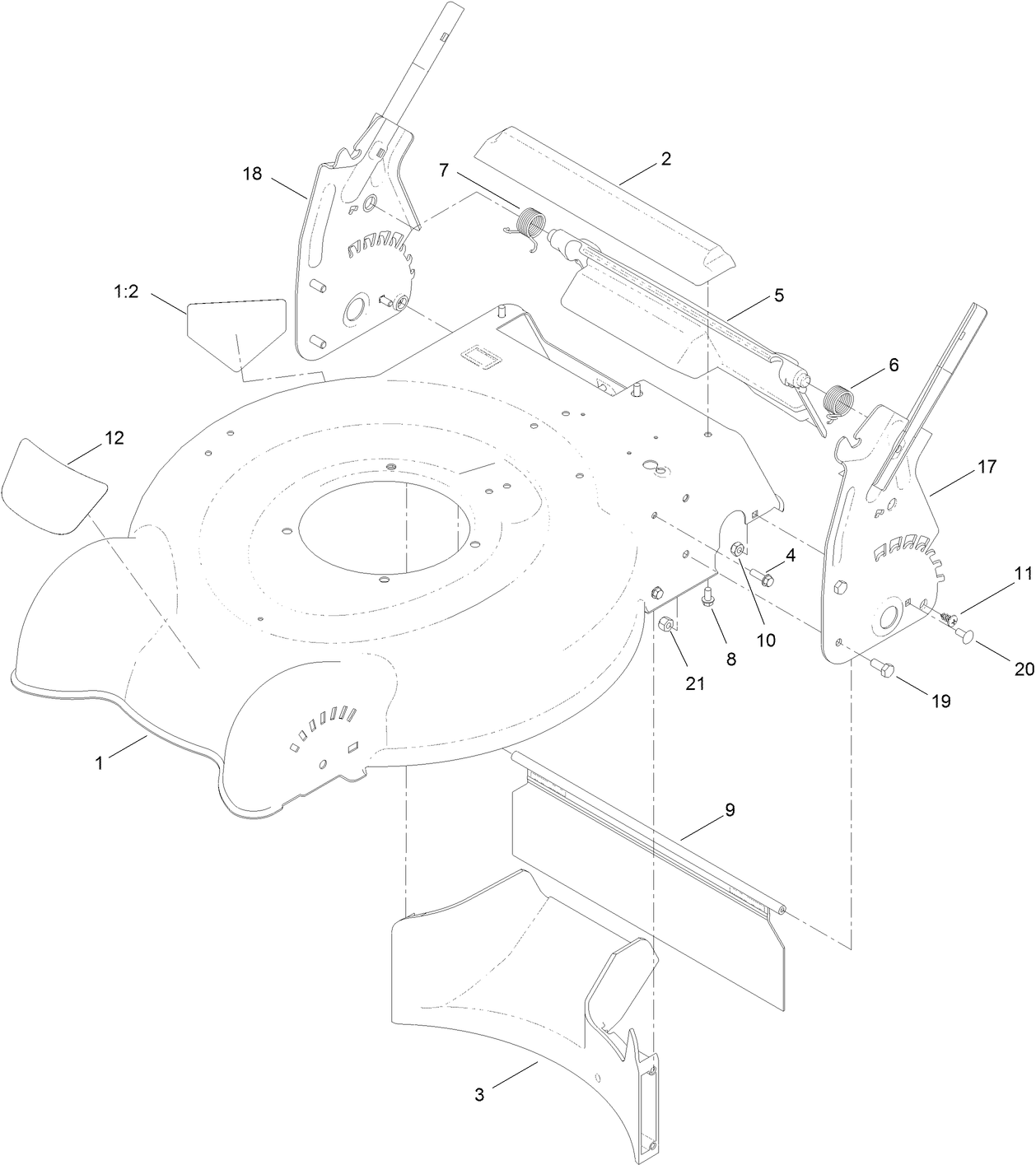 Housing and Rear Door Assembly