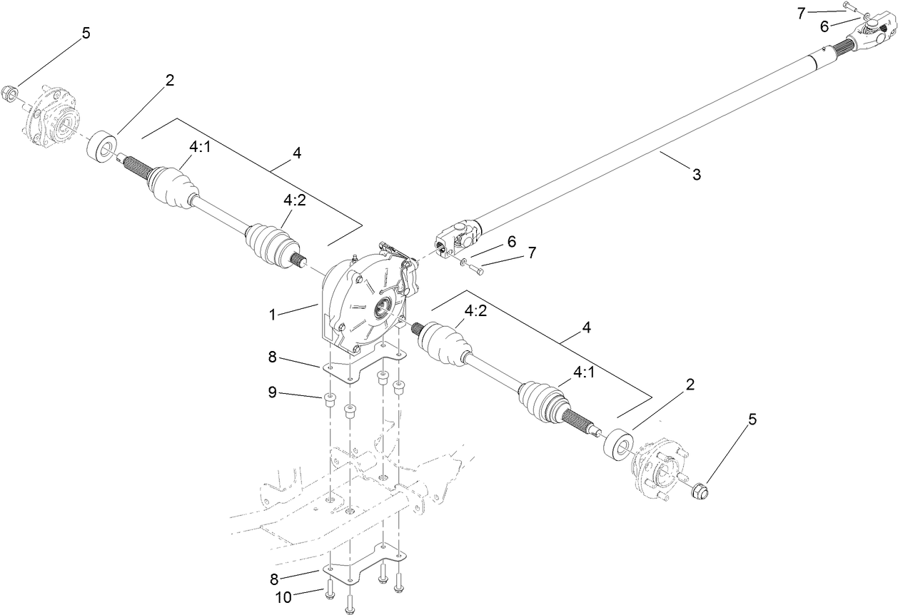 4 Wheel Drive Assembly