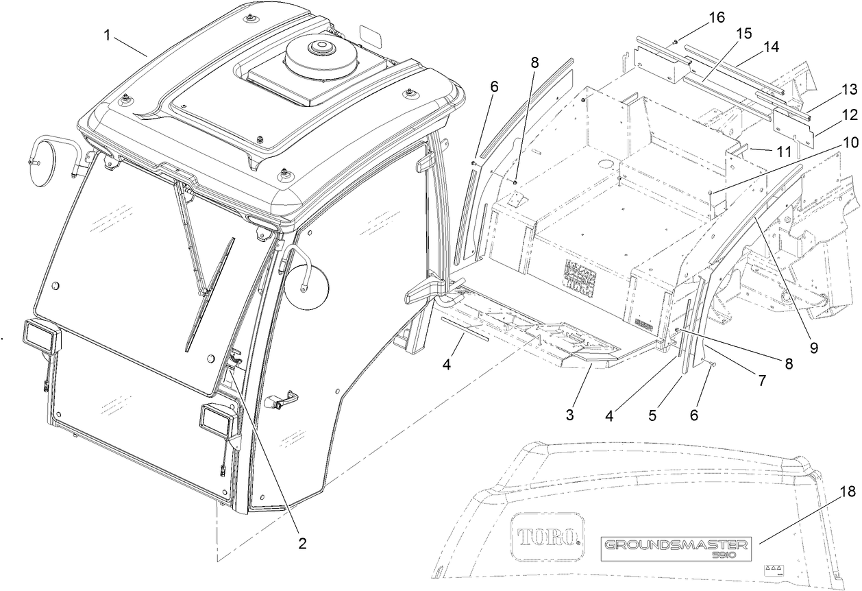 Cab Mounting Assembly