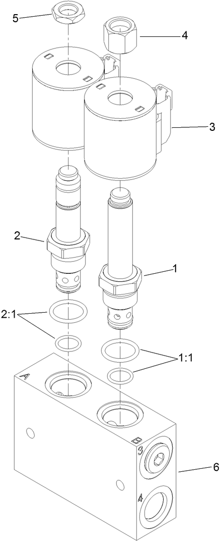 Hydraulic Valve Assembly No. 120-0850