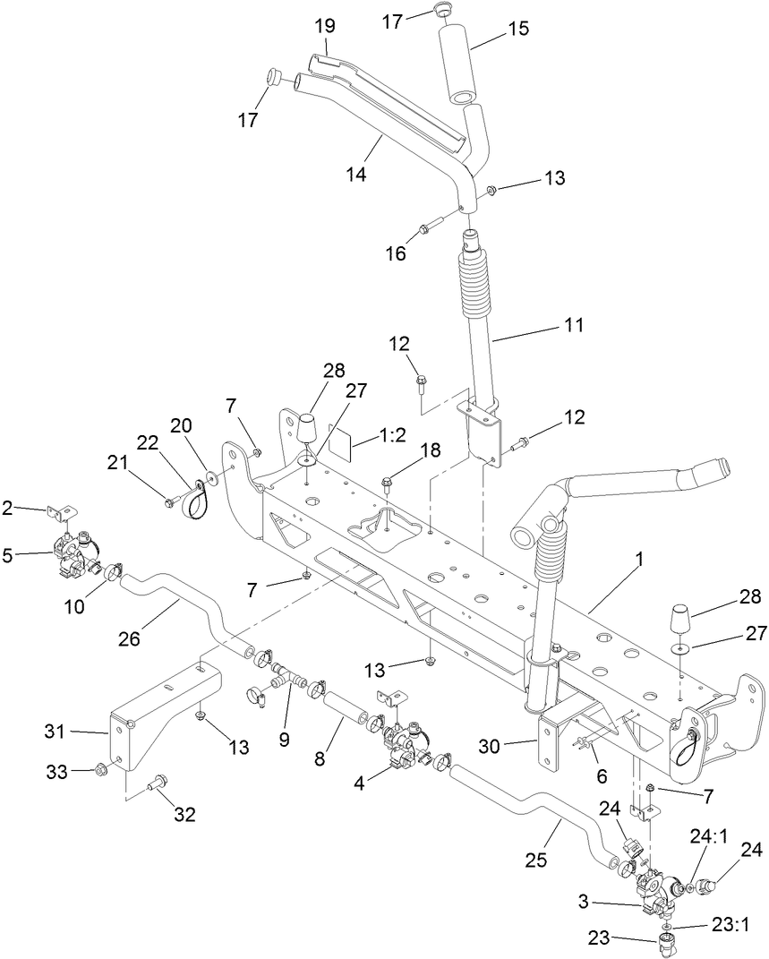 Center Boom Assembly