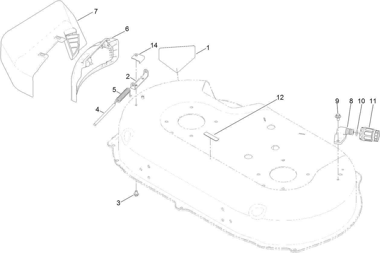 Side Discharge Chute Assembly