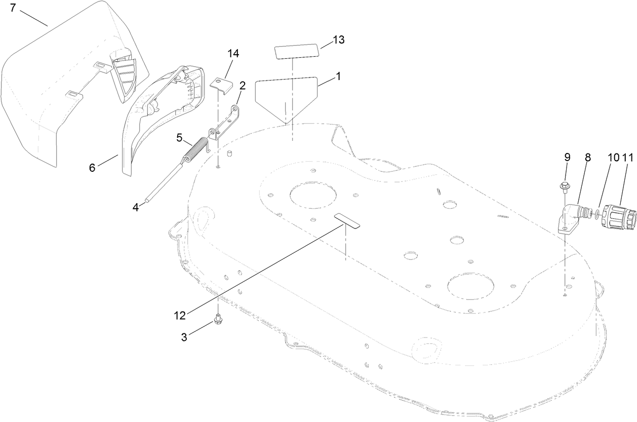 Side Discharge Chute Assembly