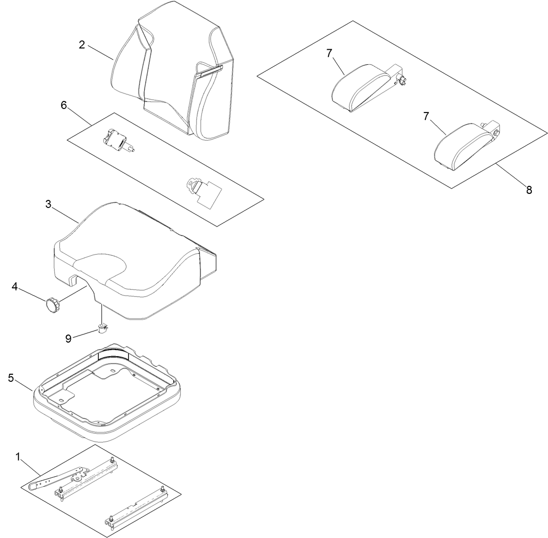 Seat Assembly No. 125-3107