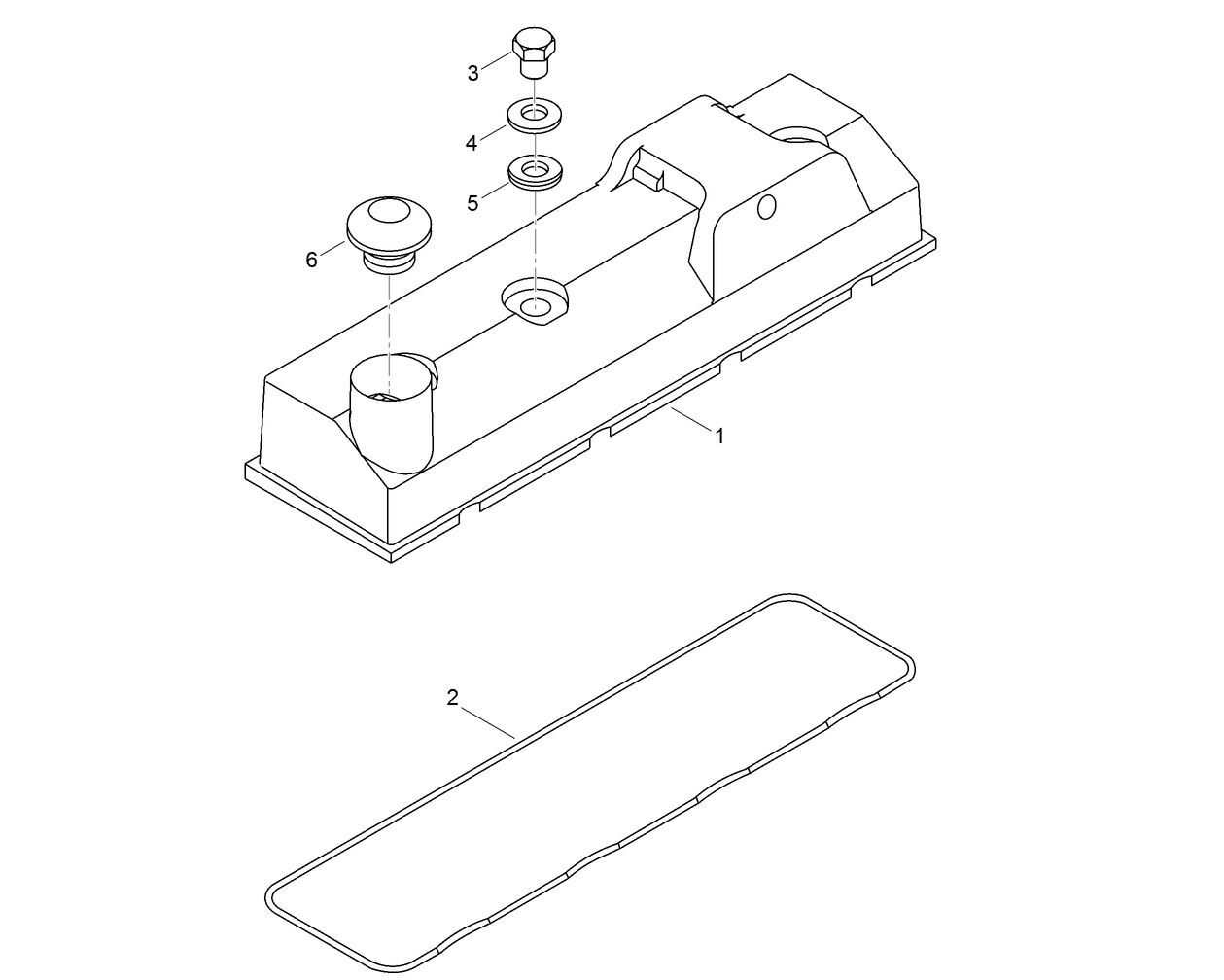 Engine Valve Cover Assembly