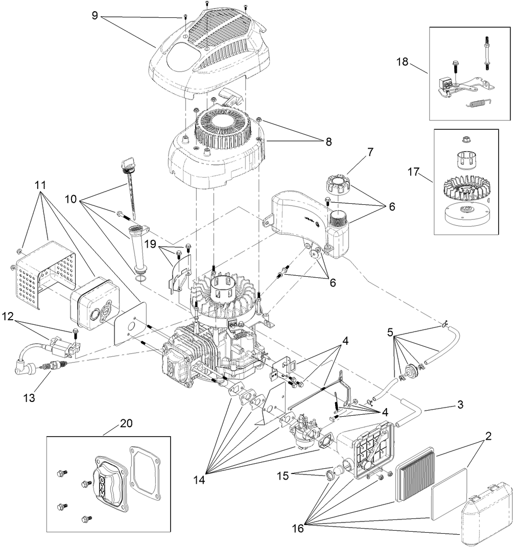 Engine Assembly No. 119-1900
