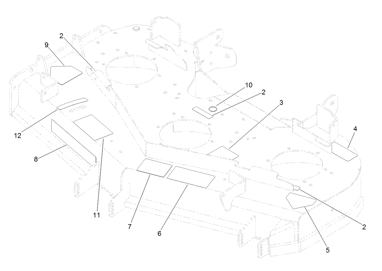 Deck Decal Assembly No. 114-5805