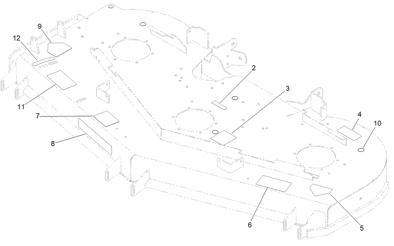 Deck Decal Assembly No. 114-5820