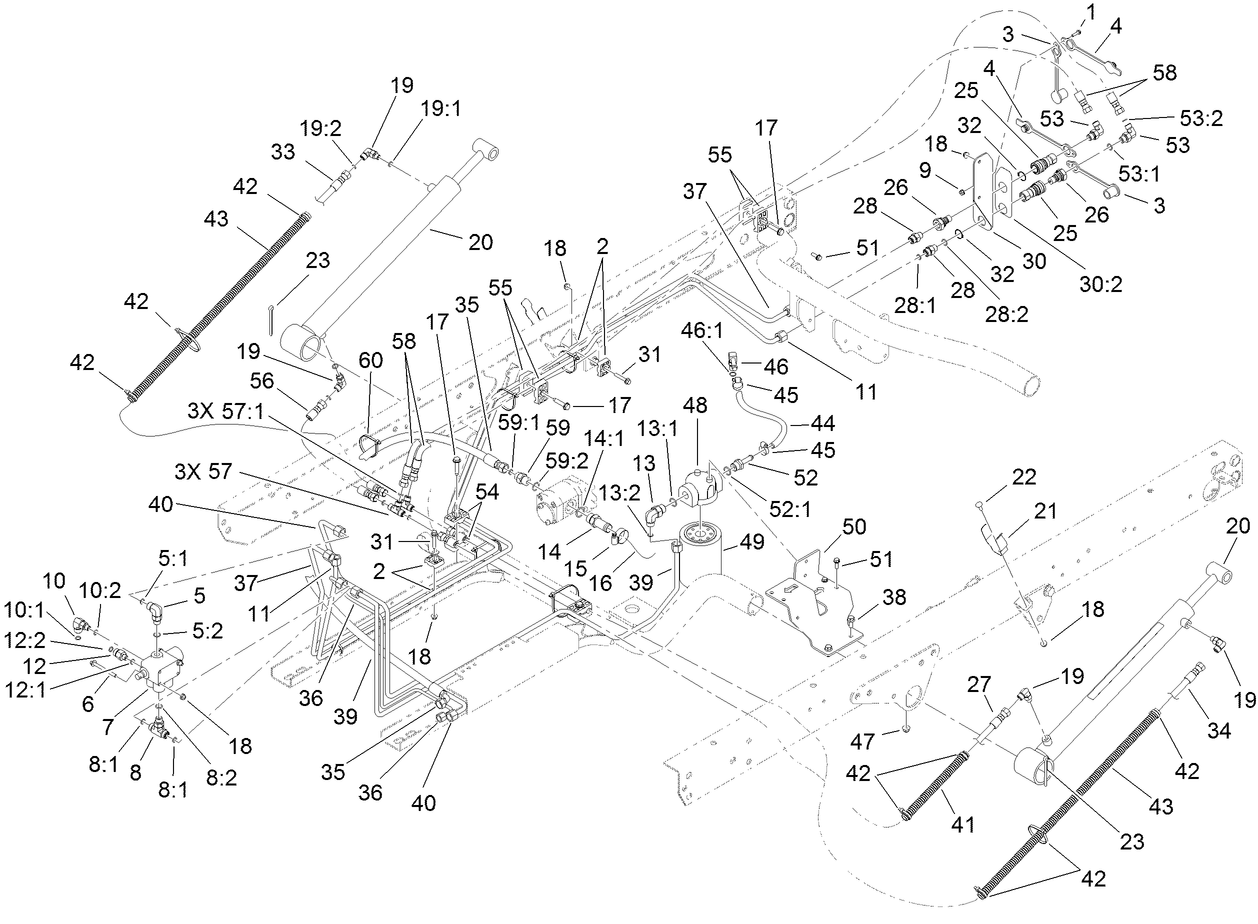 Lift Valve and Hydraulic Assembly