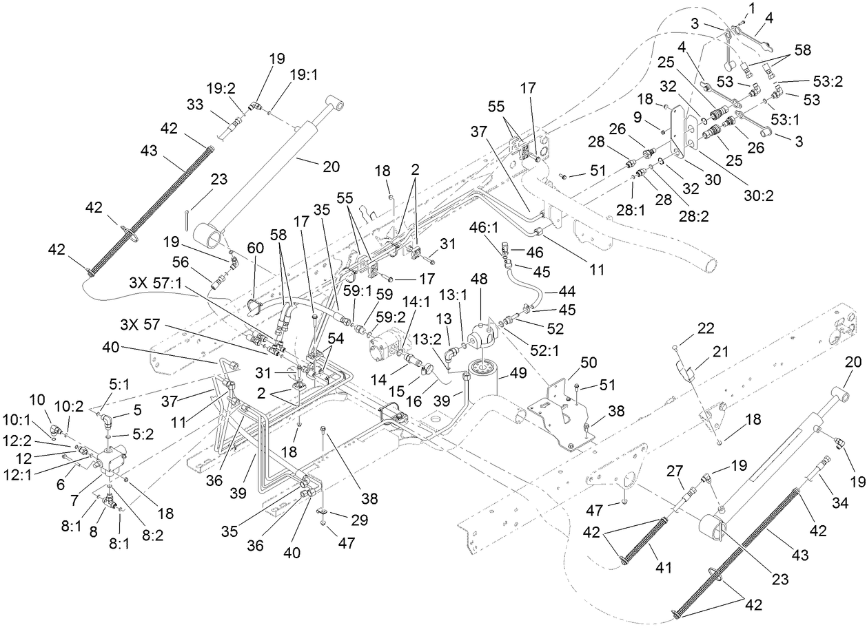 Lift Valve and Hydraulic Assembly