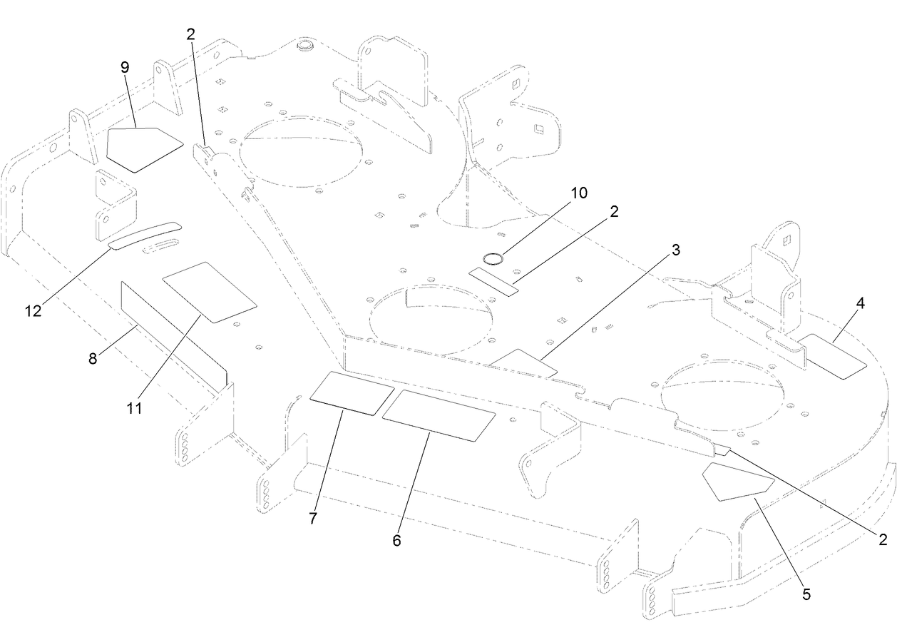 Deck Decal Assembly No. 114-5810