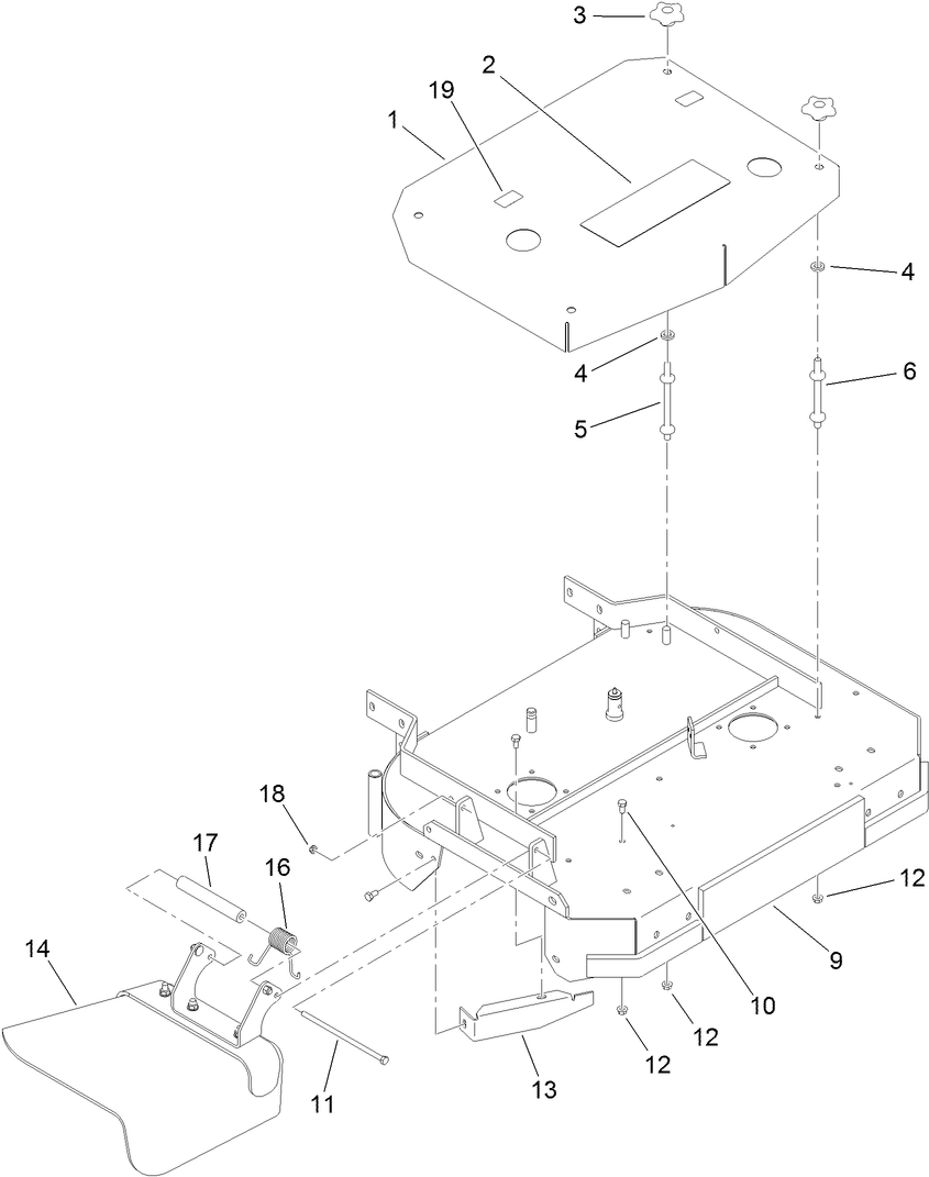 Deck and Shield Assembly