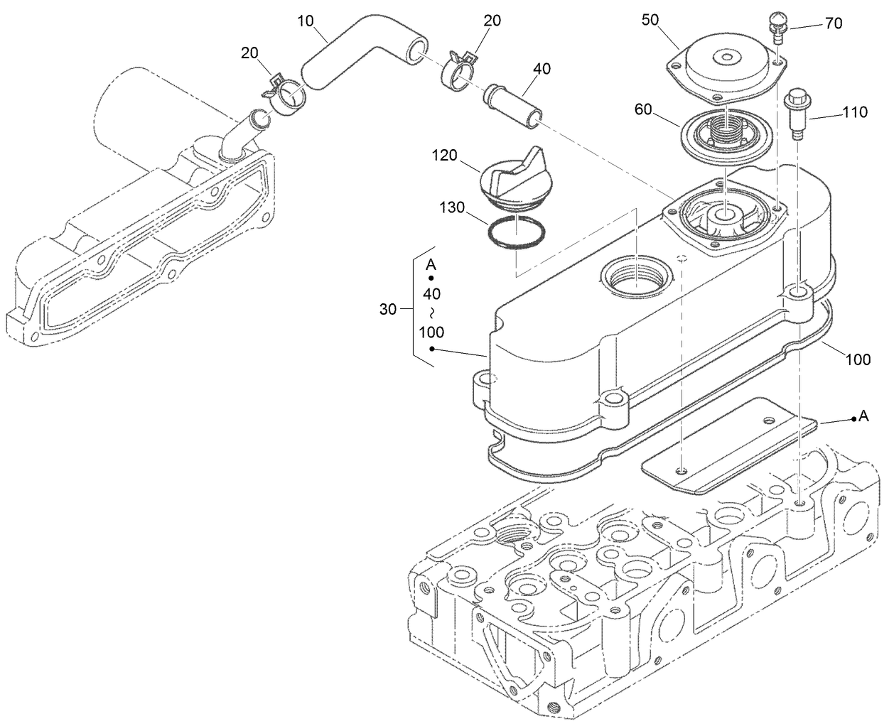 Cylinder Head Cover Assembly