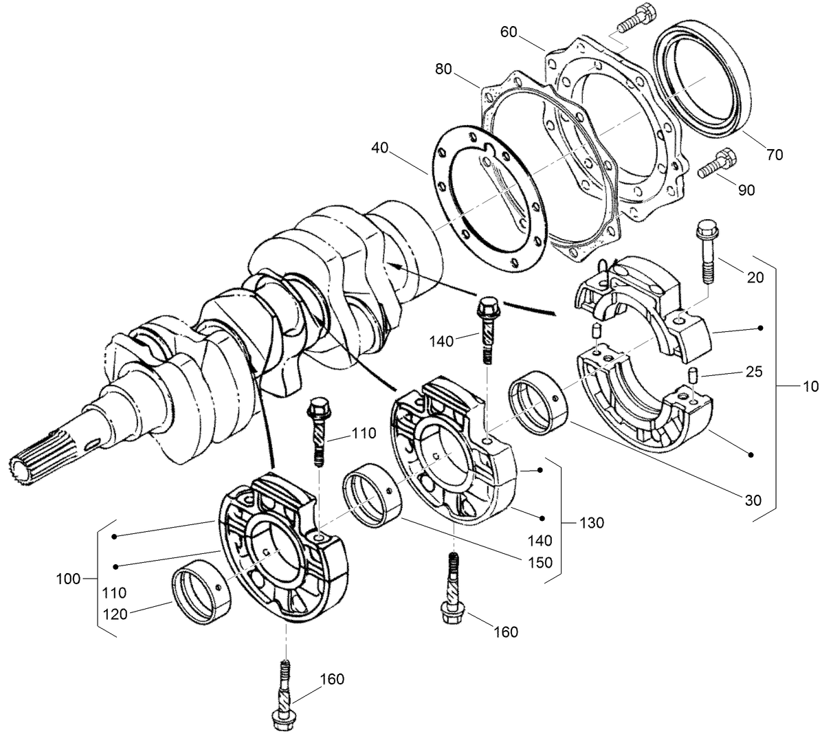 Main Bearing Case Assembly