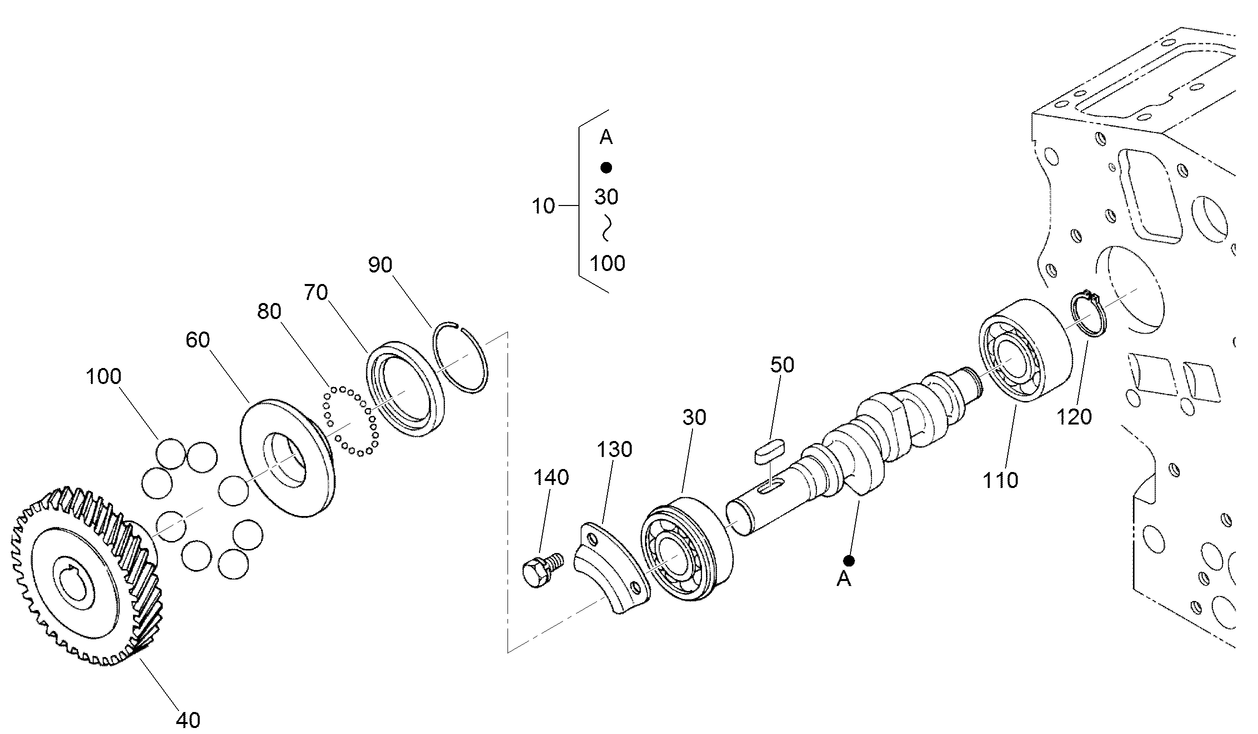 Fuel Camshaft Assembly