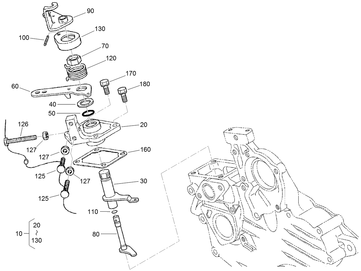 Speed Control Plate Assembly