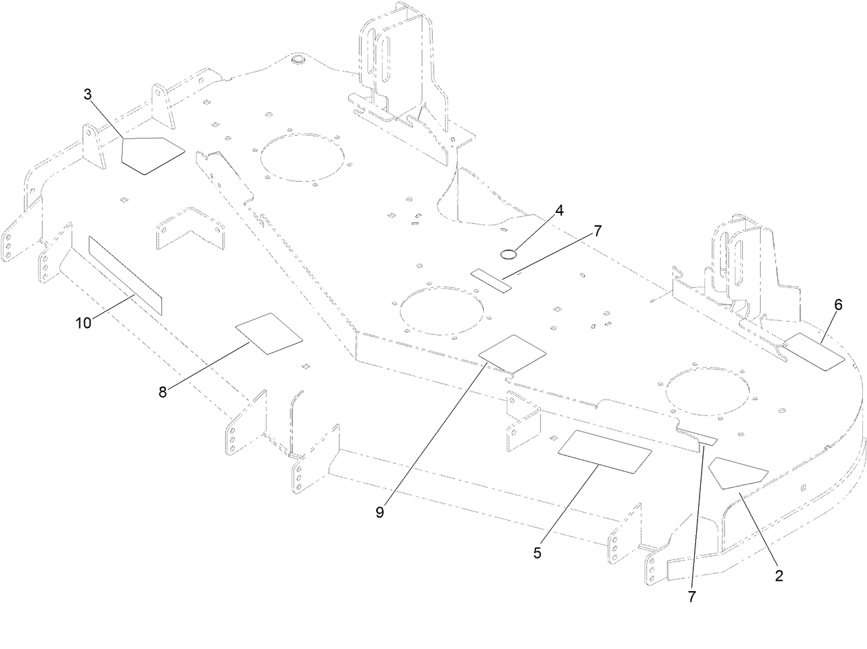 Deck Decal Assembly No. 120-2461