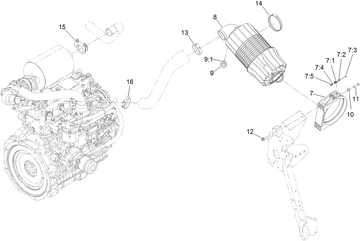 Air Cleaner Mounting Assembly