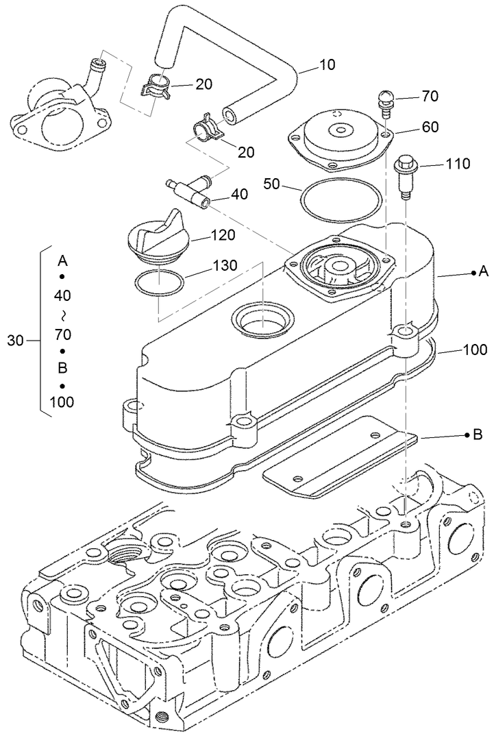 Cylinder Head Cover Assembly