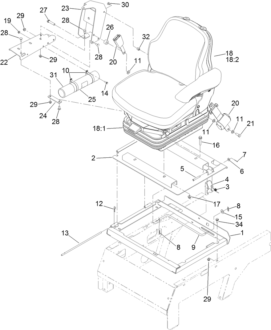 Seat Mounting Assembly