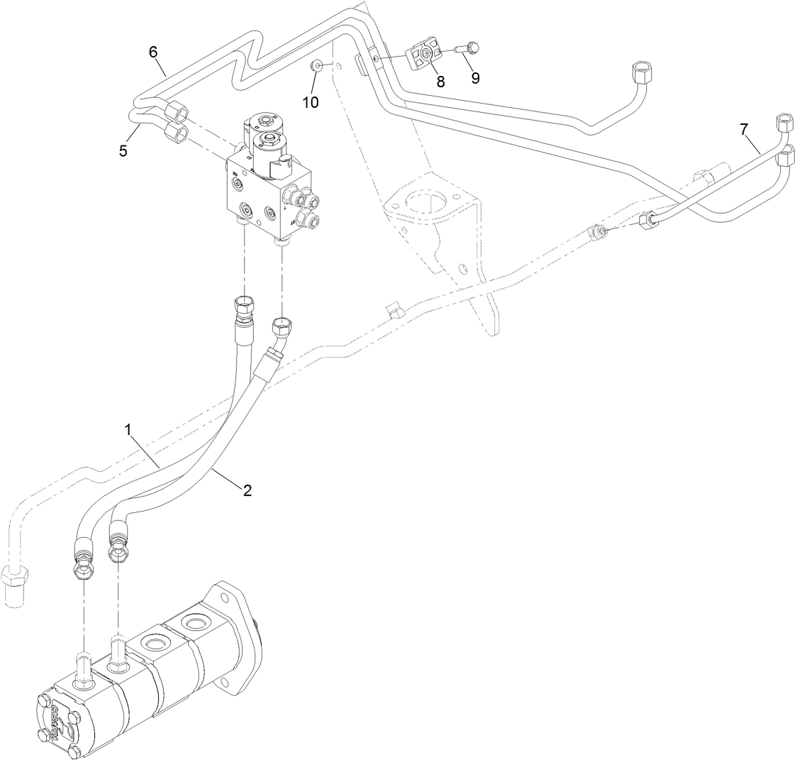 Hydraulic Lift Circuit Assembly