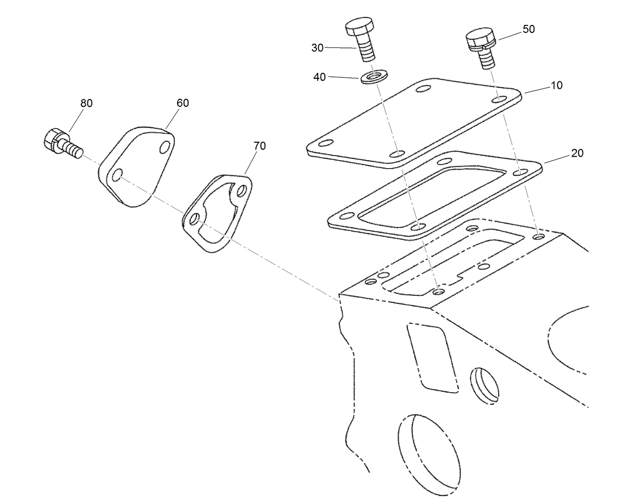 Injection and Fuel Pump Covers Assembly