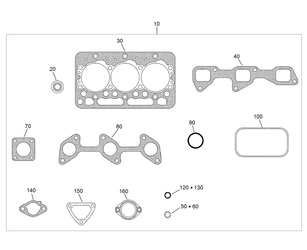 Upper Engine Gasket Kit