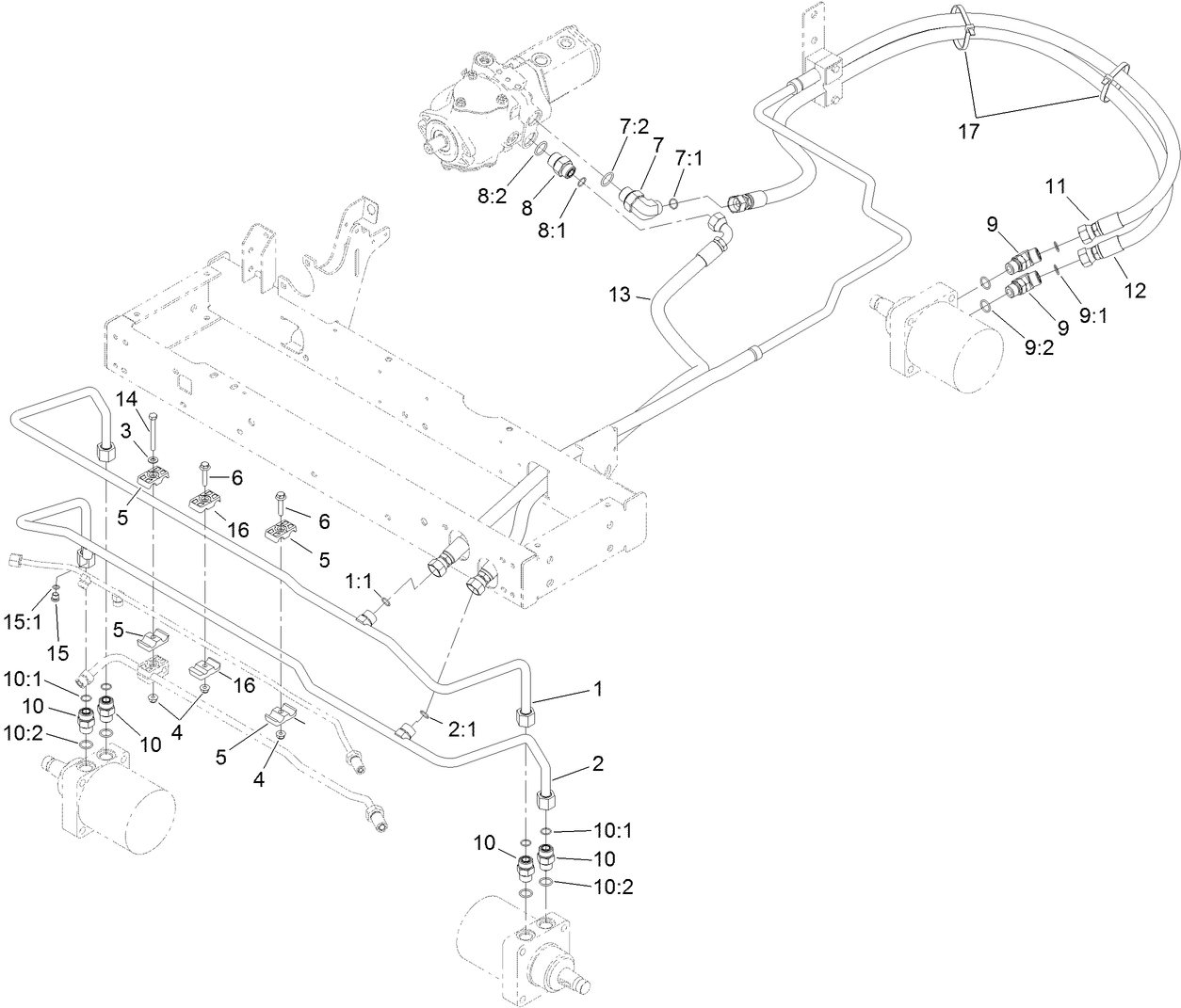 Traction Hydraulic Assembly