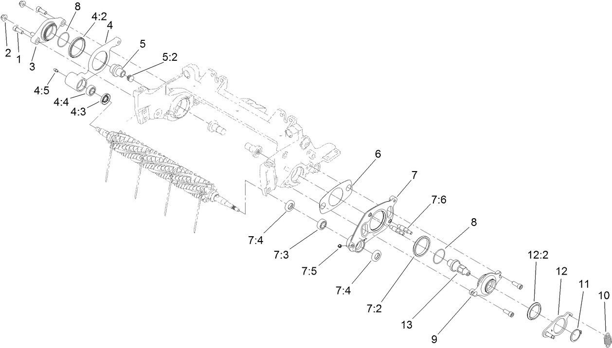Groomer Pivot Plate Assembly