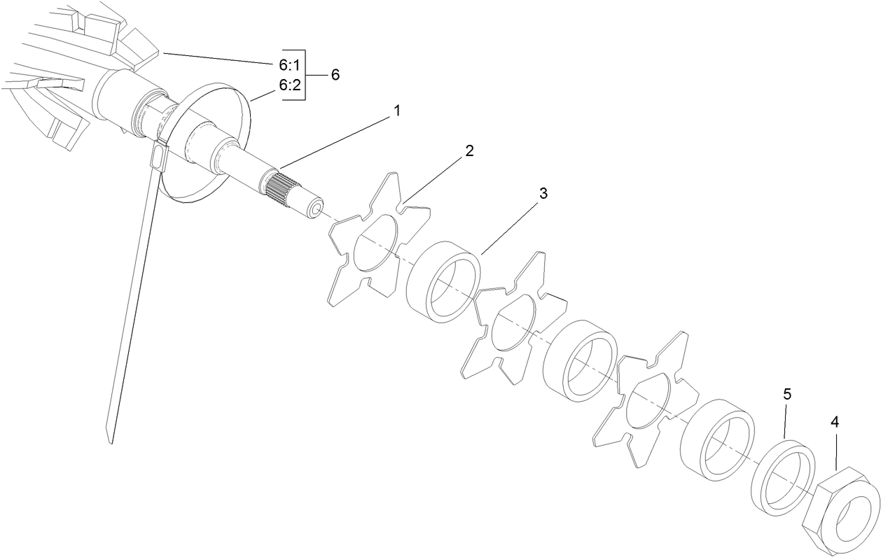Groomer Blade Assembly No. 119-9172