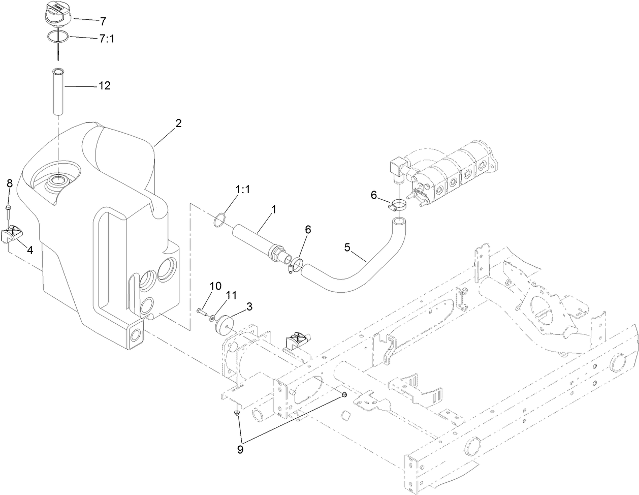 Hydraulic Tank Assembly
