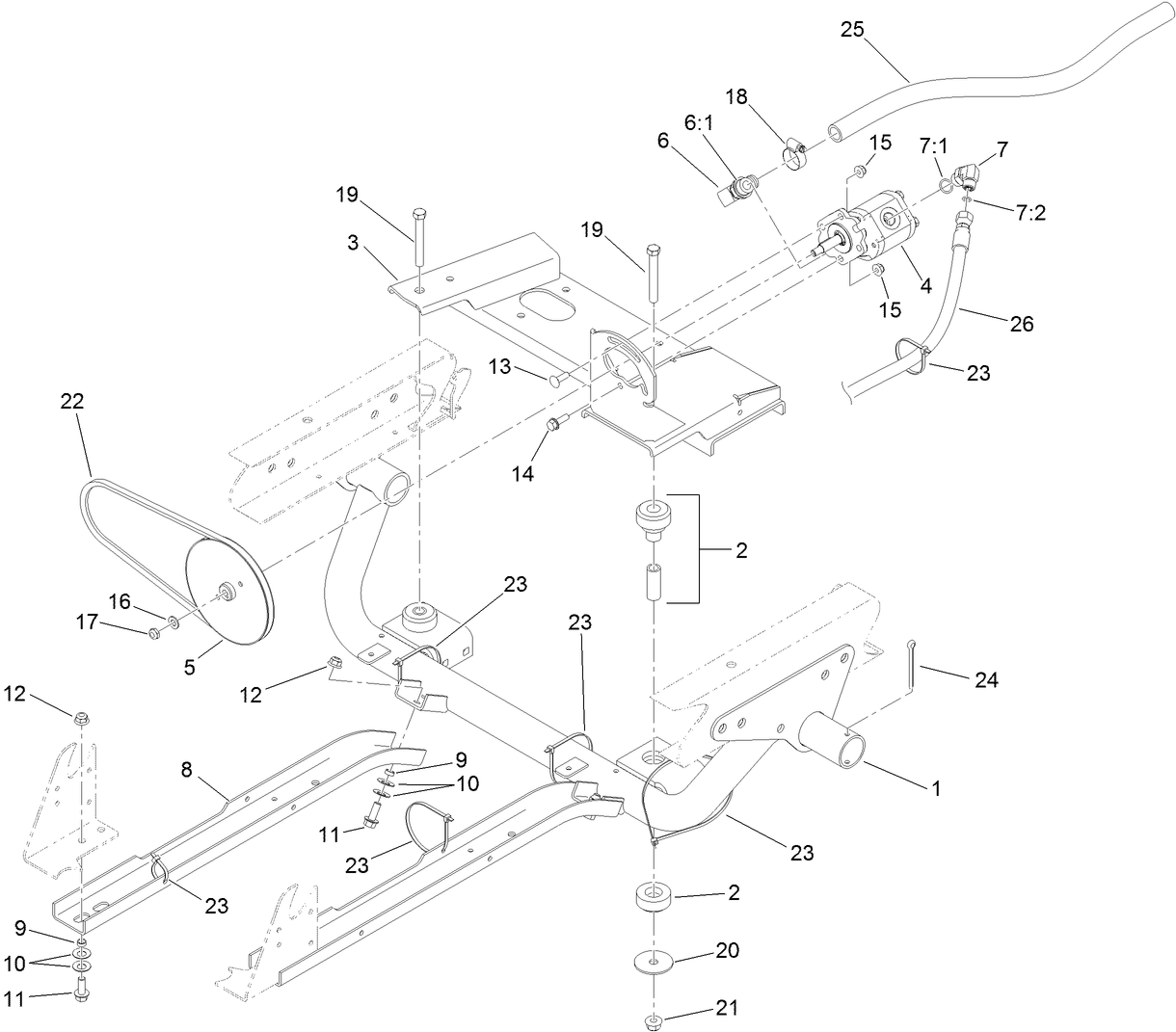 Engine Sub Frame Assembly