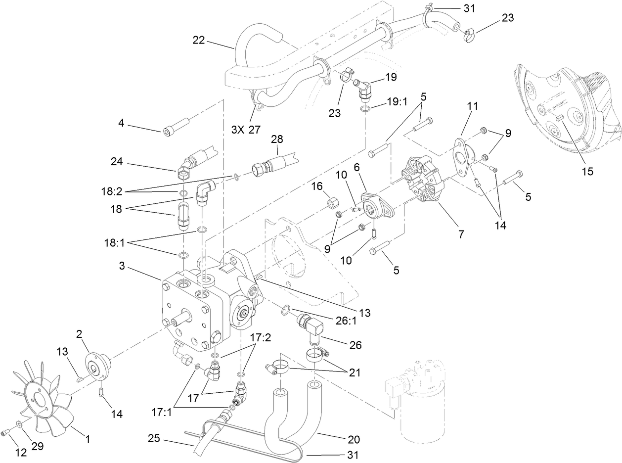 Pump and Coupling Assembly