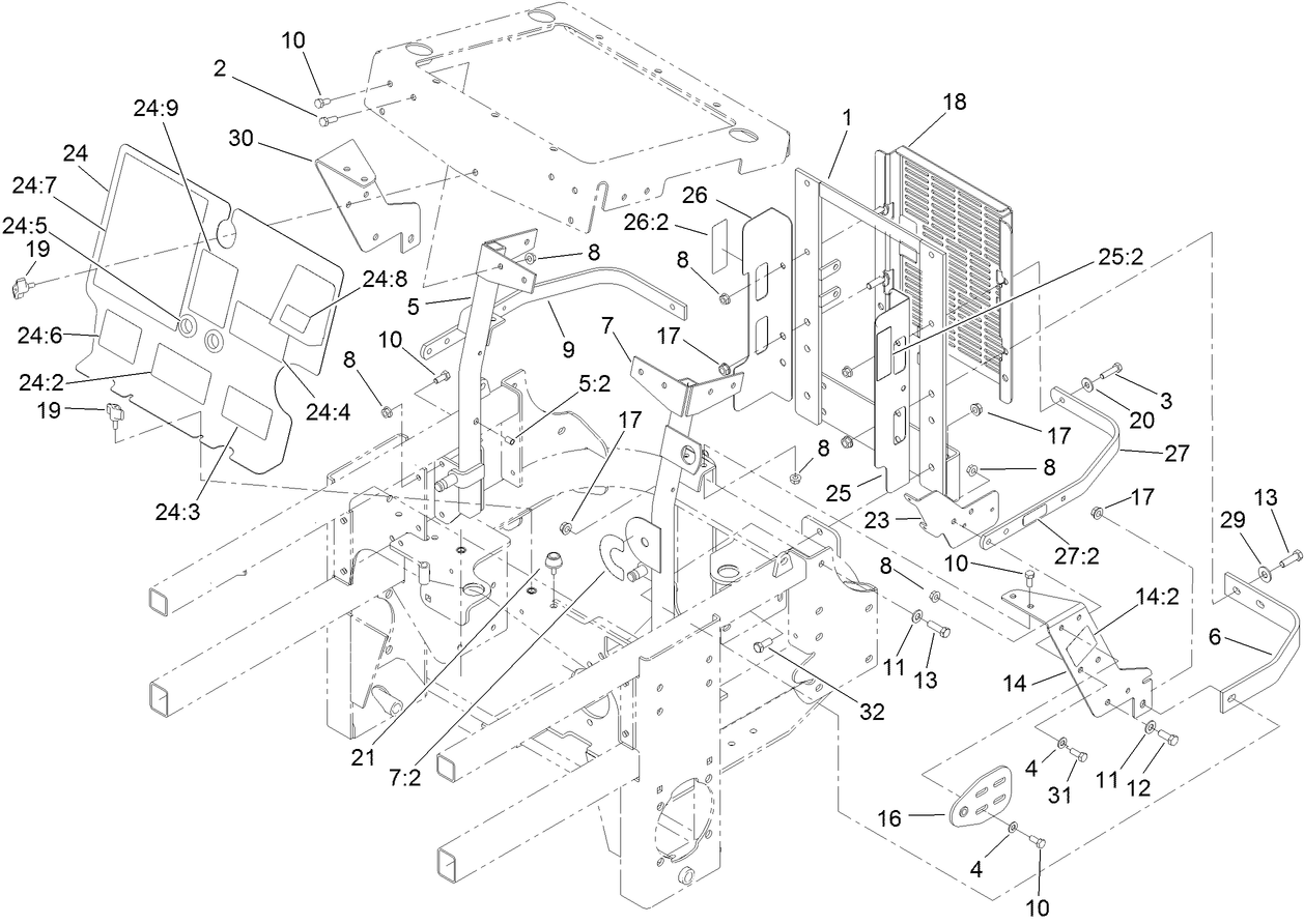 Engine Housing Assembly