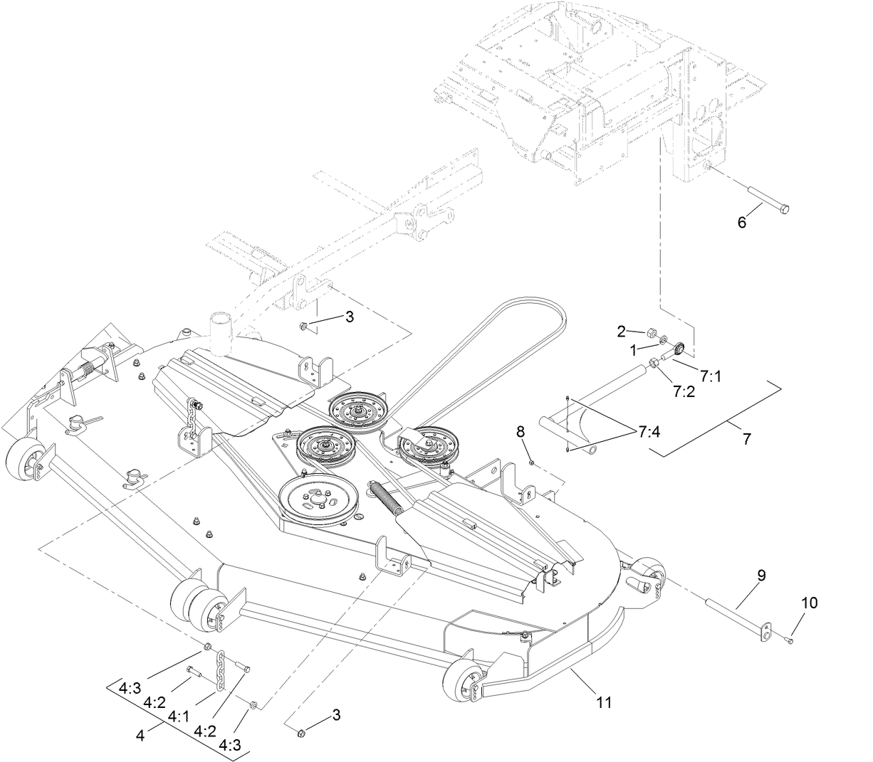 Deck Connection Assembly