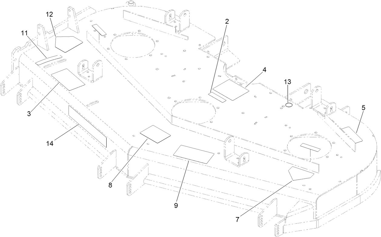 Deck Decal Assembly No. 114-4478