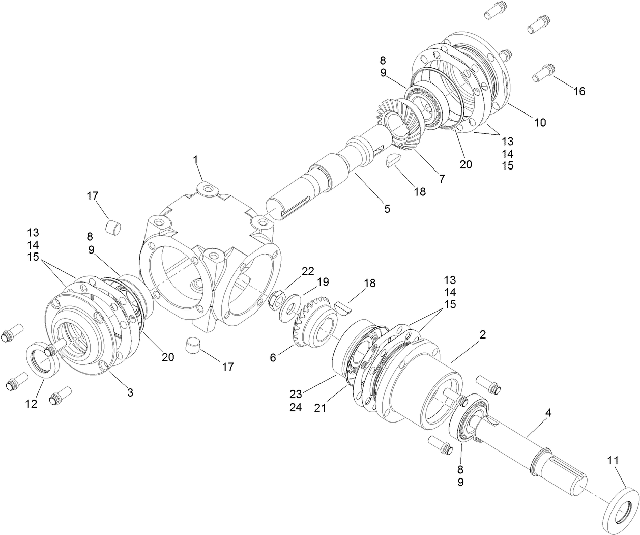 Gearbox Assembly No. 107-9887