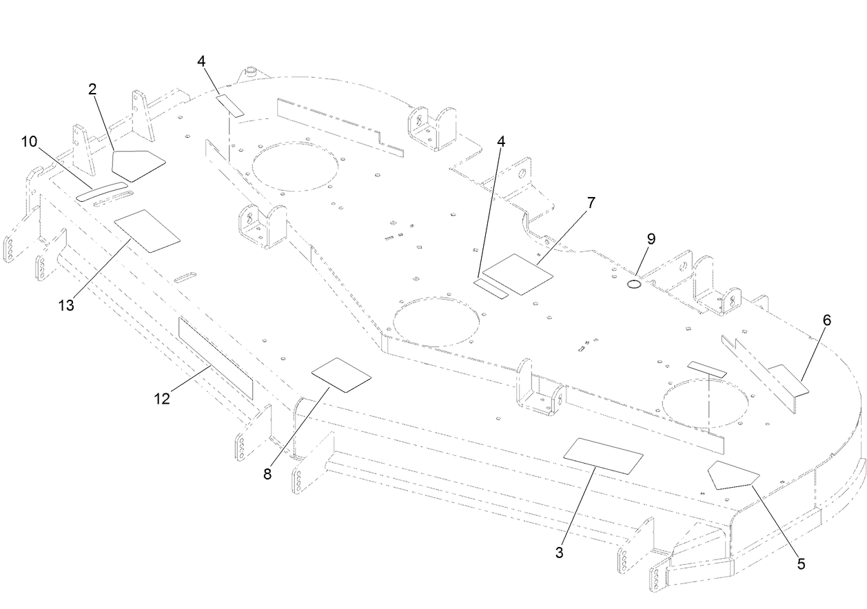 Deck Decal Assembly No. 114-4483