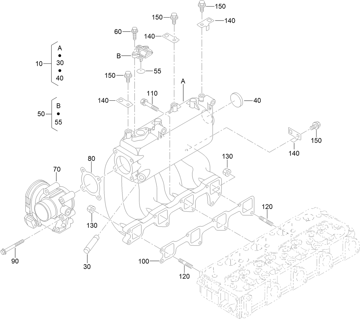 Inlet Manifold Assembly