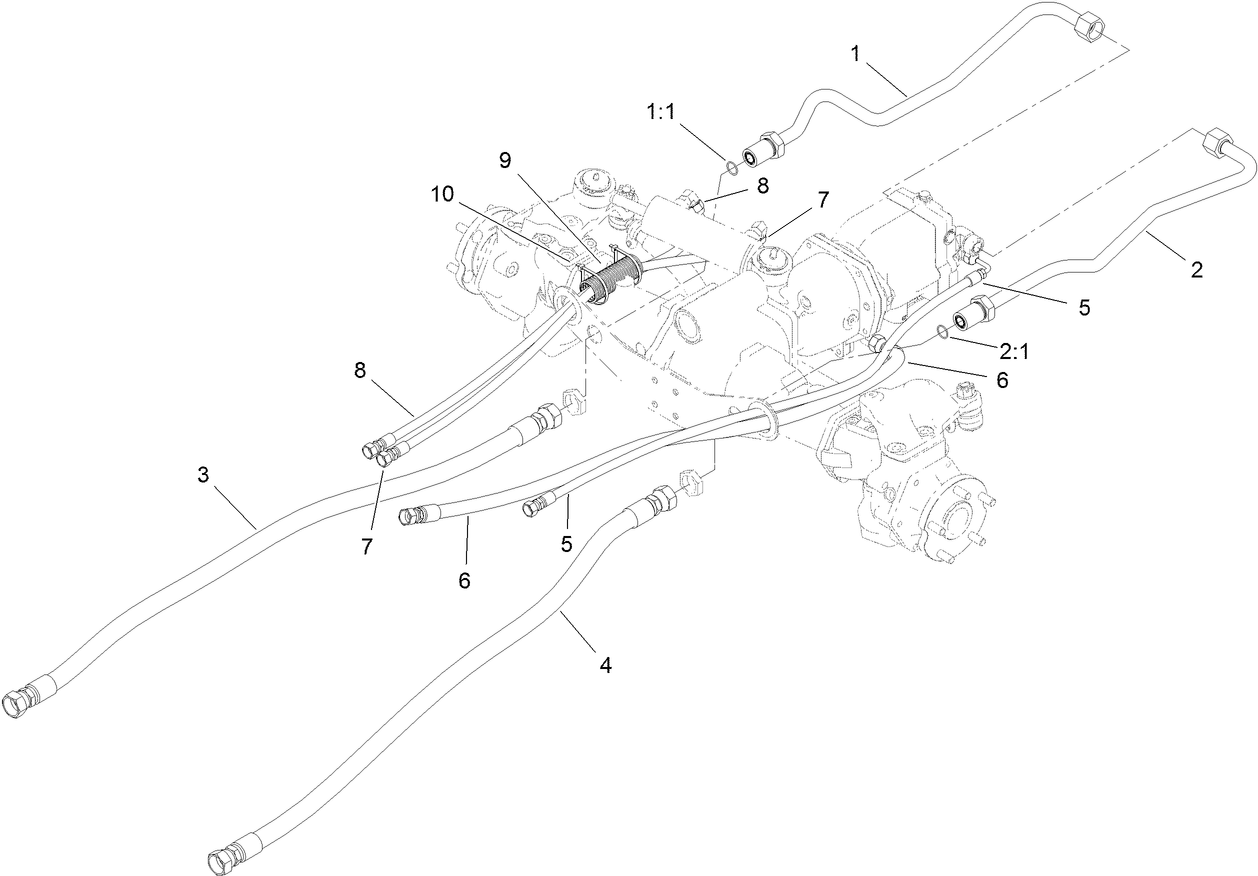 Hose and Tube Routing Assembly