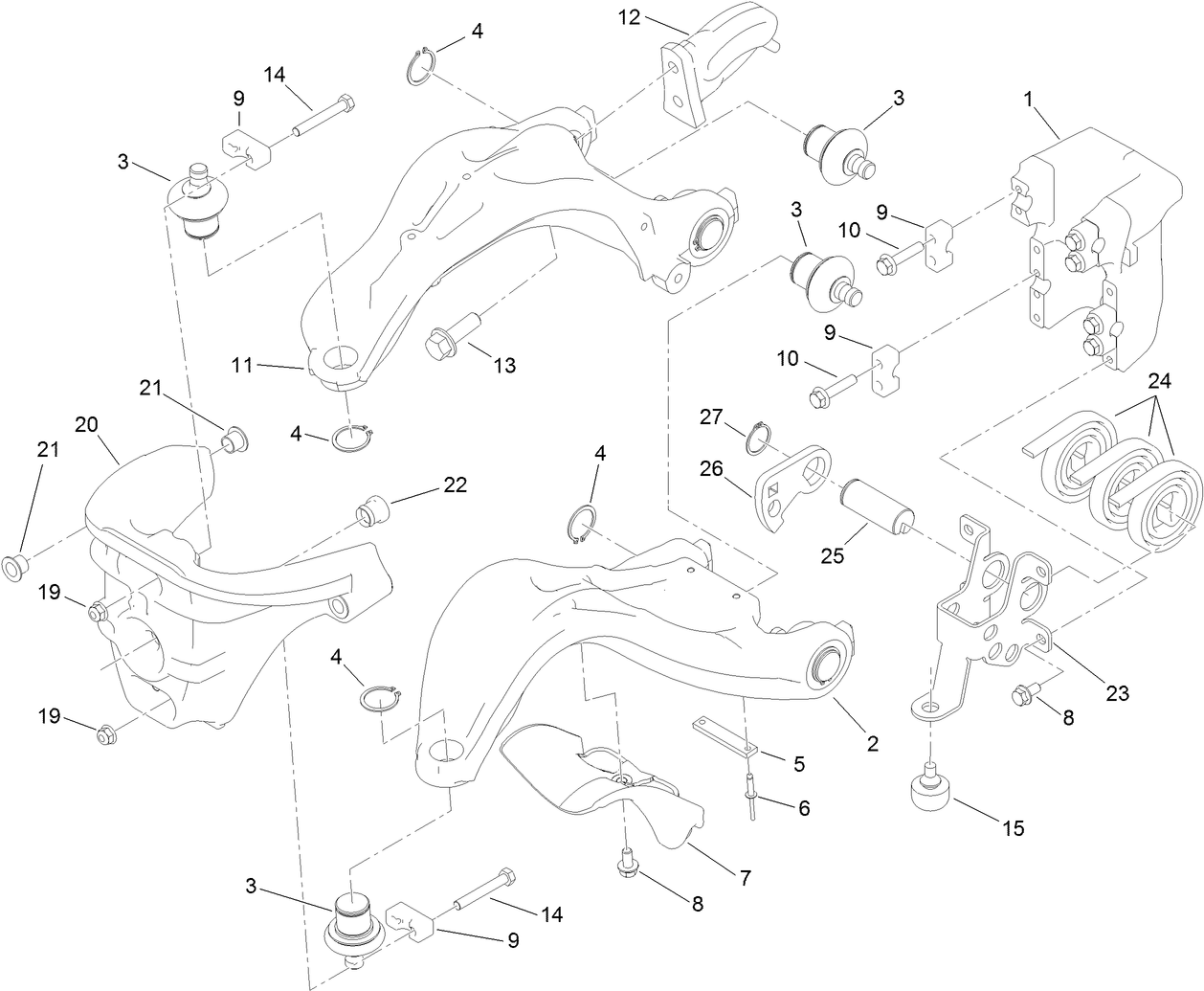 Suspension A-Arm Assembly