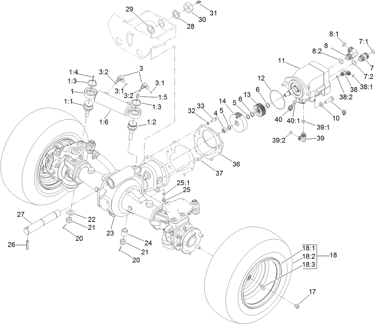 Rear Axle Assembly