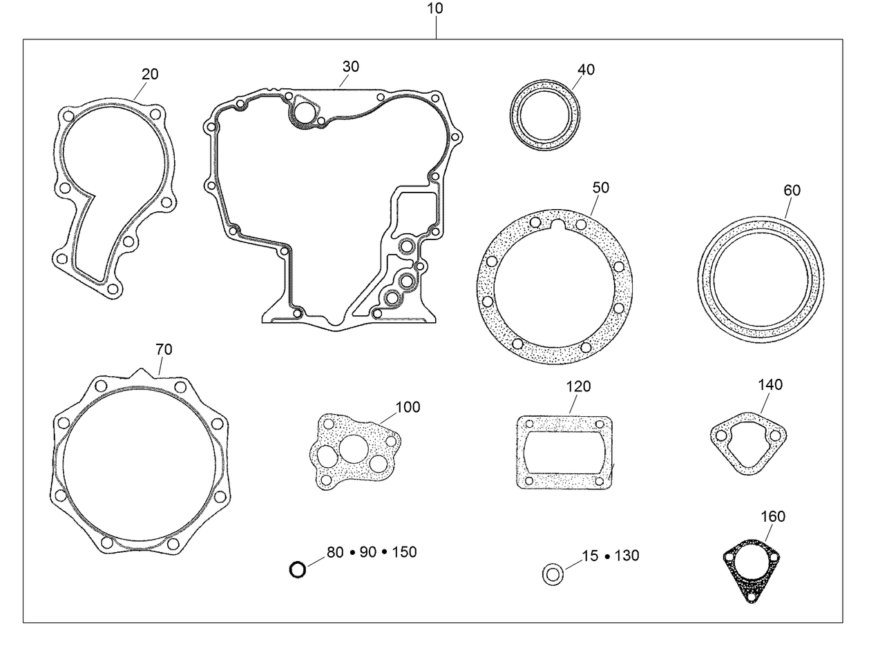 Lower Engine Gasket Kit