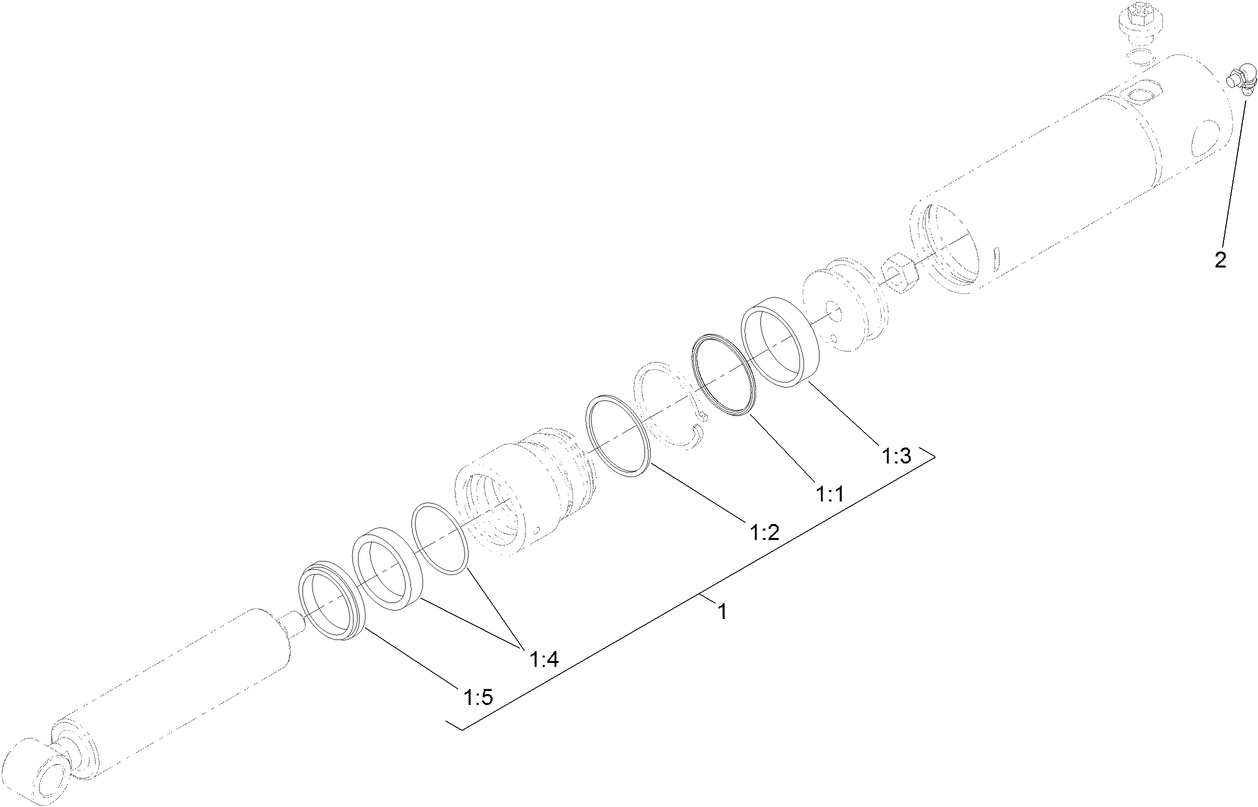 Lift Cylinder Assembly No. 120-8802